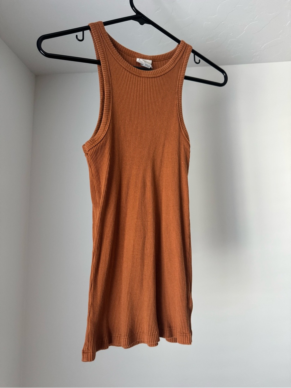 Women’s Ribbed Tank - Rust